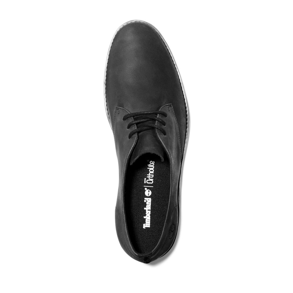 Pantofi Oxford Timberland Barbati Negrii - Yorkdale - Romania - OUIWVM186